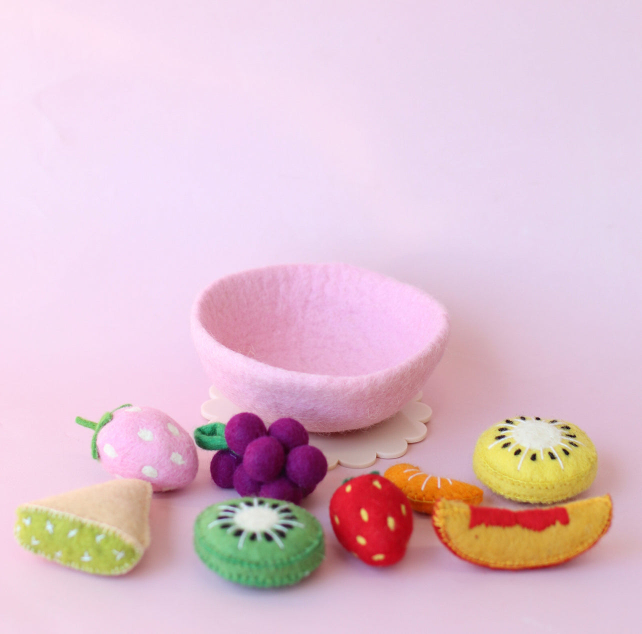 NEW! Tutti Fruity Fruit salad sets - choose your bowl colour - 9 pce set