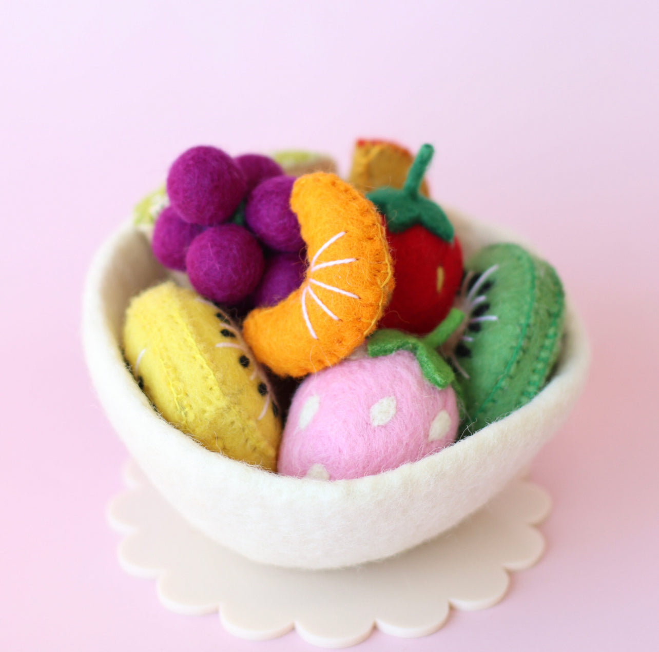 NEW! Tutti Fruity Fruit salad sets - choose your bowl colour - 9 pce set