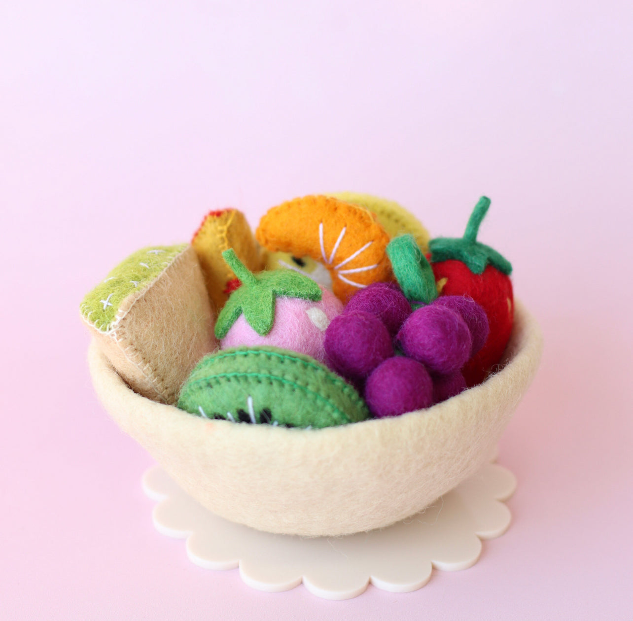 NEW! Tutti Fruity Fruit salad sets - choose your bowl colour - 9 pce set