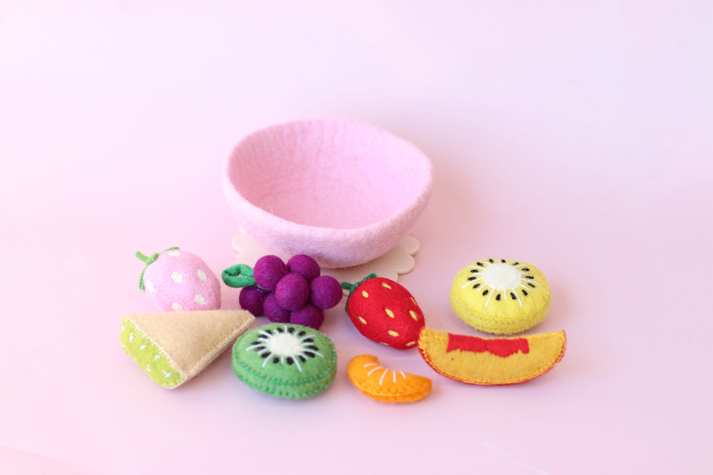 Tutti Fruity Fruit salad sets - choose your bowl colour - 9 pce set