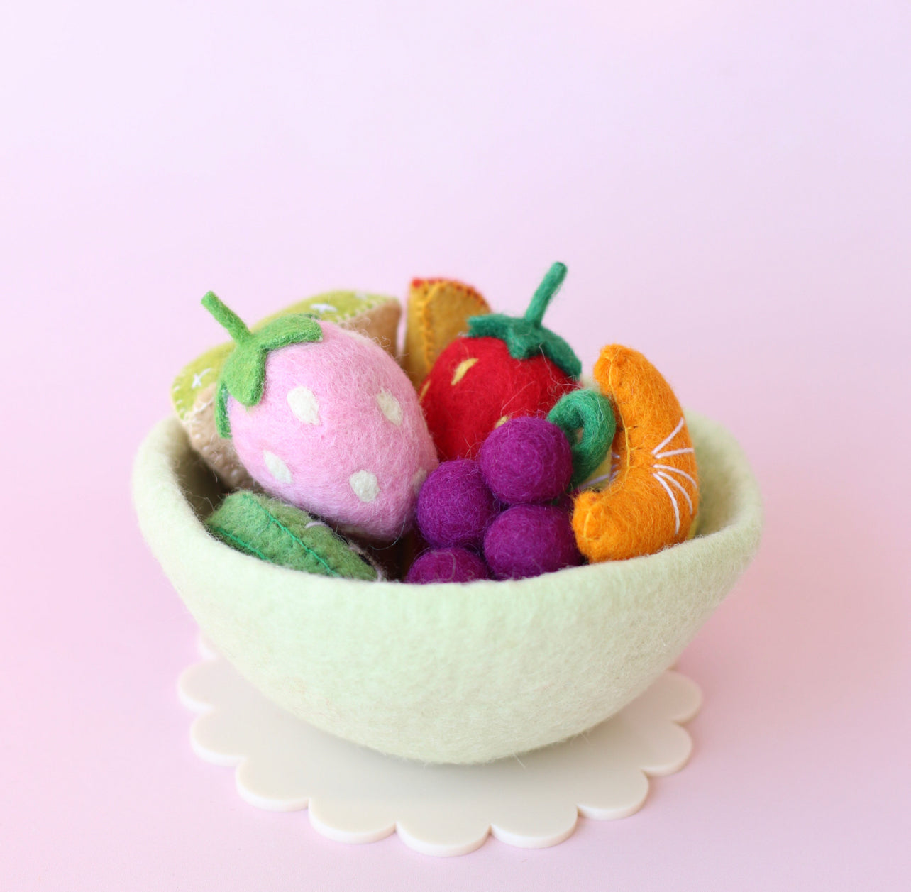 NEW! Tutti Fruity Fruit salad sets - choose your bowl colour - 9 pce set