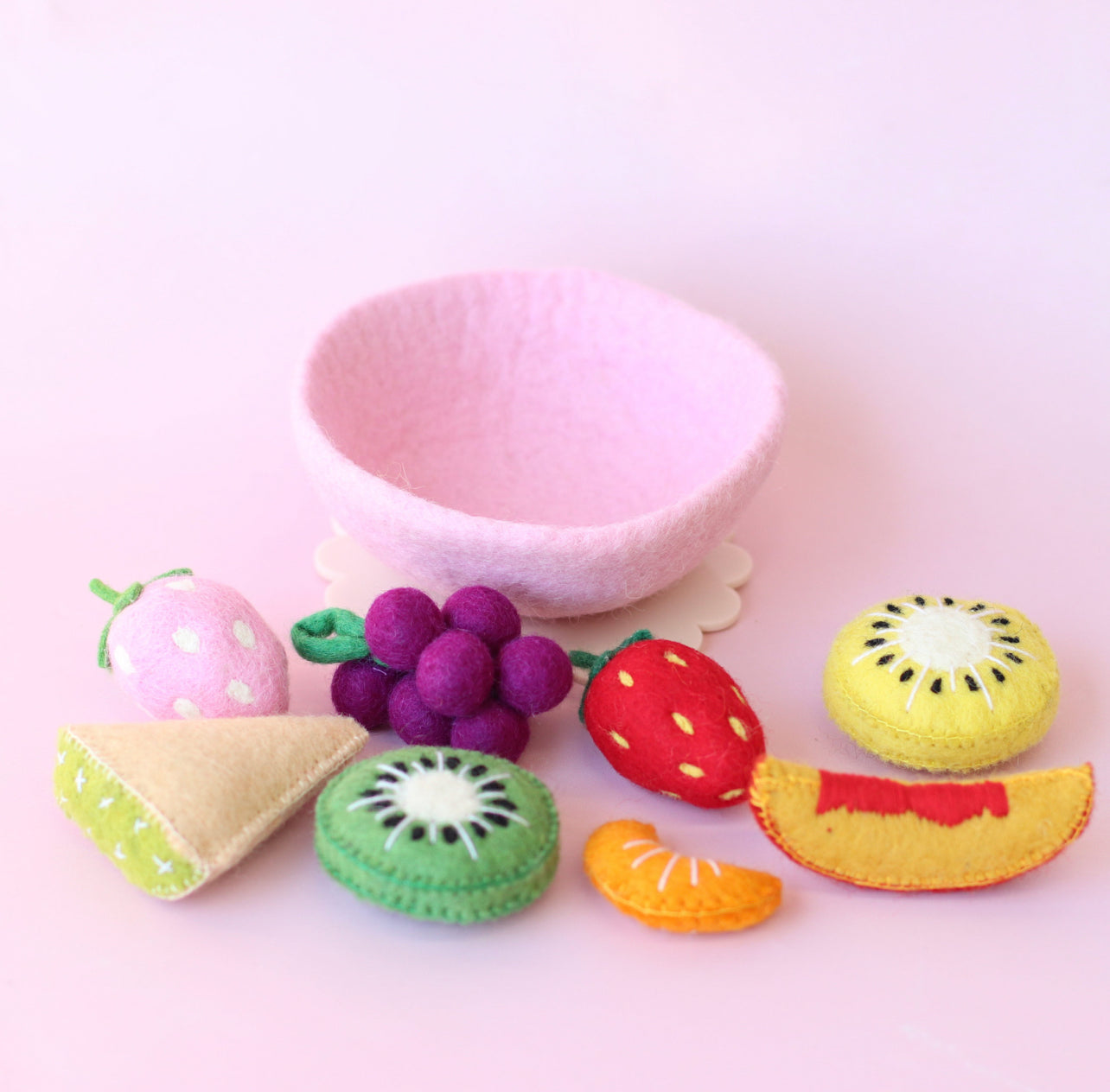 NEW! Tutti Fruity Fruit salad sets - choose your bowl colour - 9 pce set