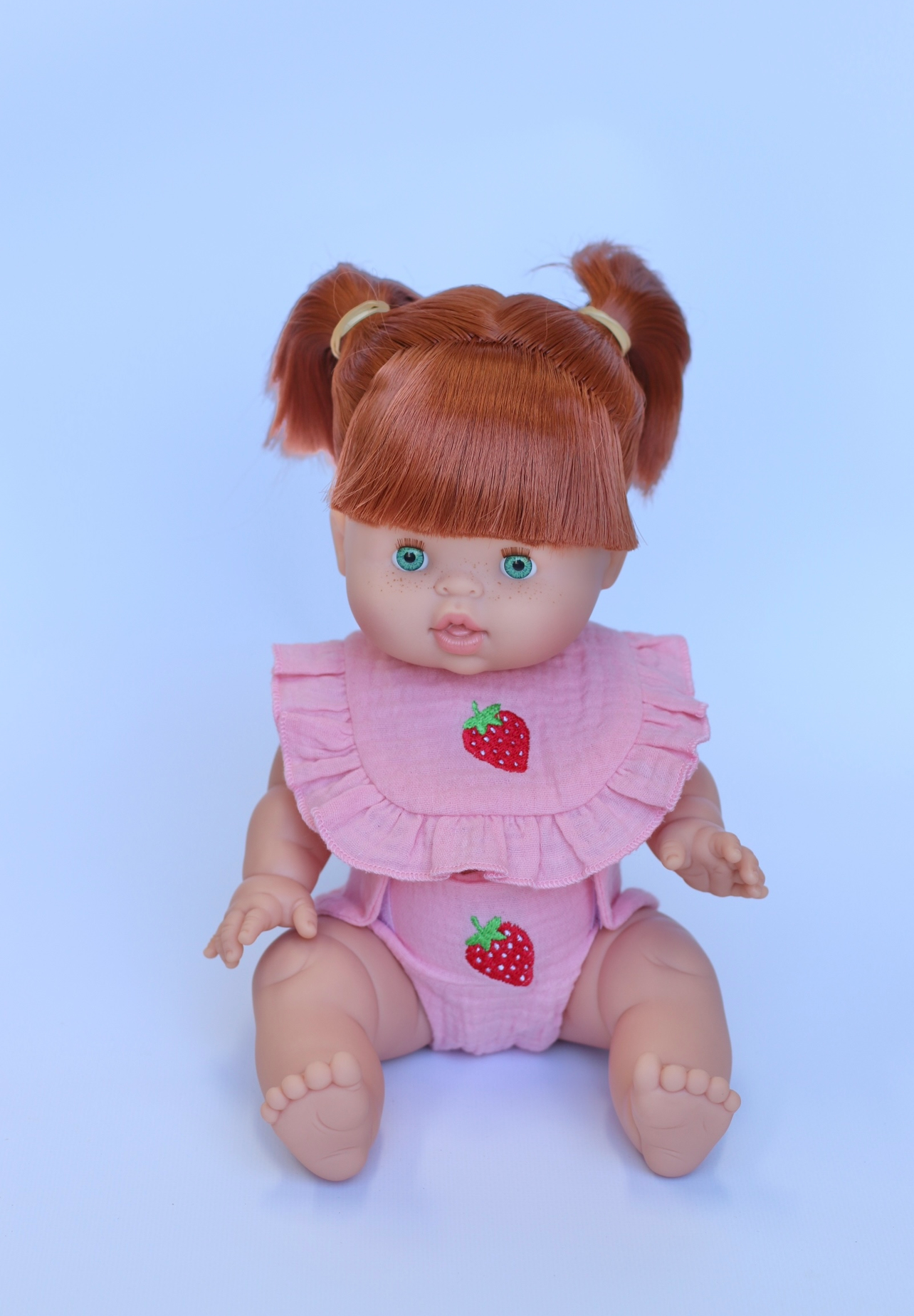 Strawberry Bib + Diaper set ex GST π