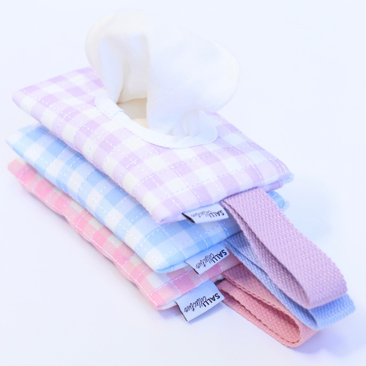 Baby Doll play wipes - Pink Gingham ex GST