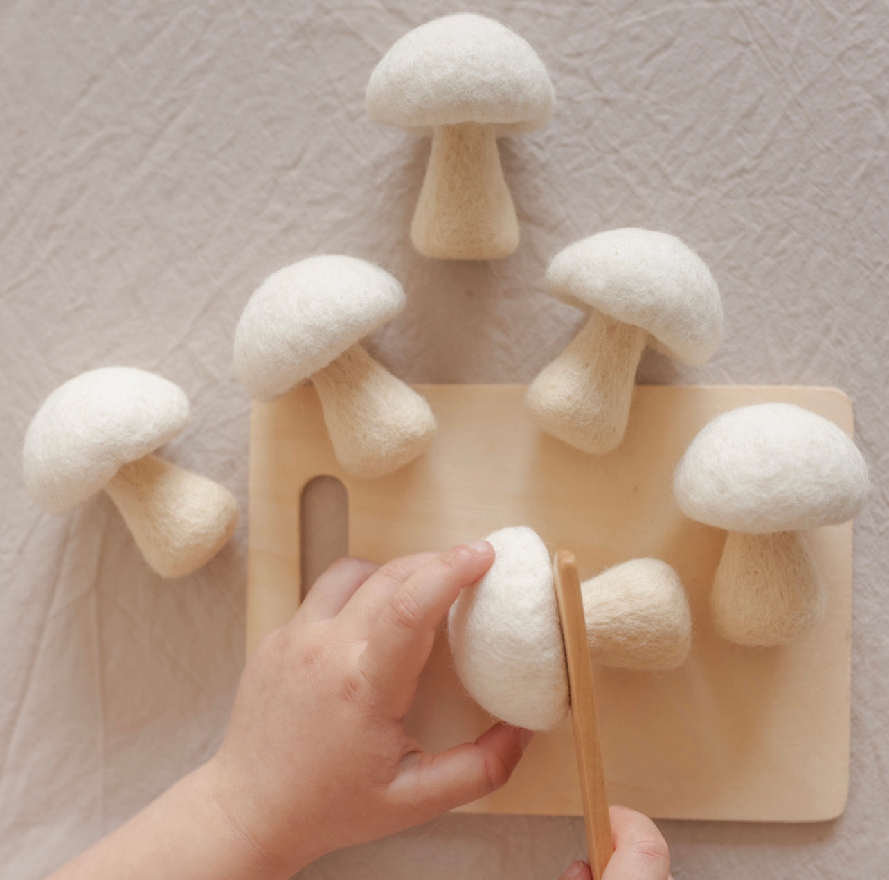 *PRE ORDER* Button Mushrooms - 6 pce