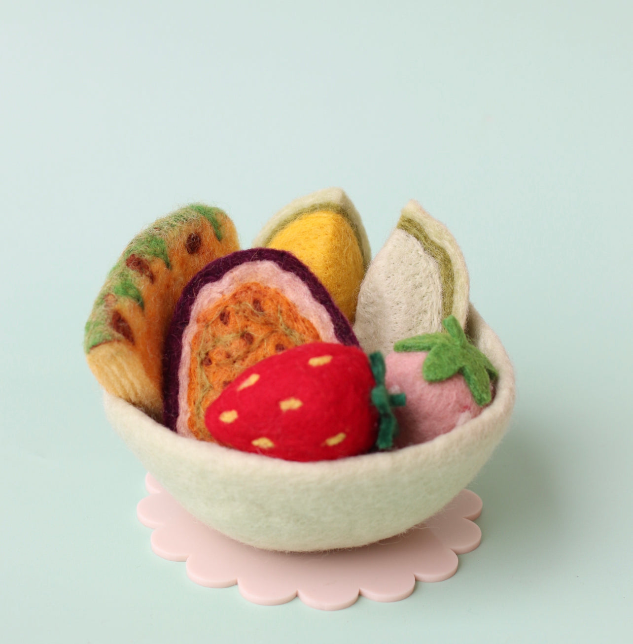 Fruit salad sets - choose your bowl colour
