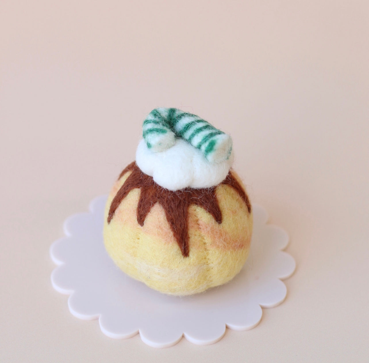 Candy cane sponge cakes - 3 options