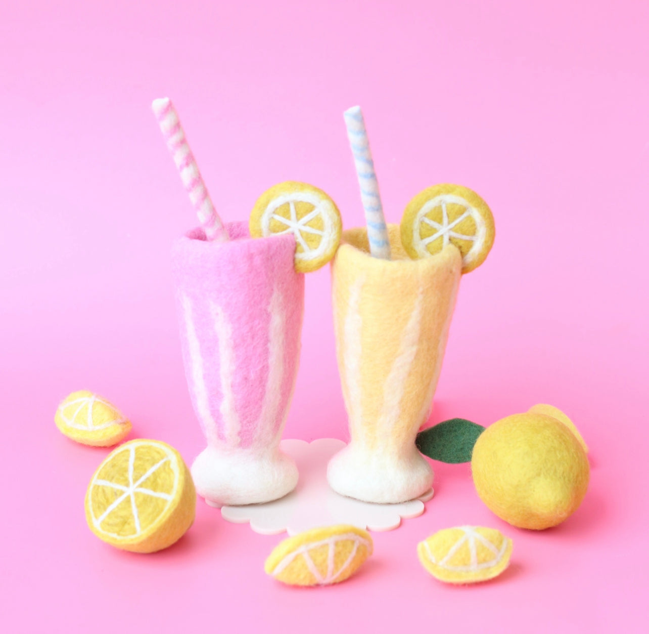 Classic and pink lemonade singles