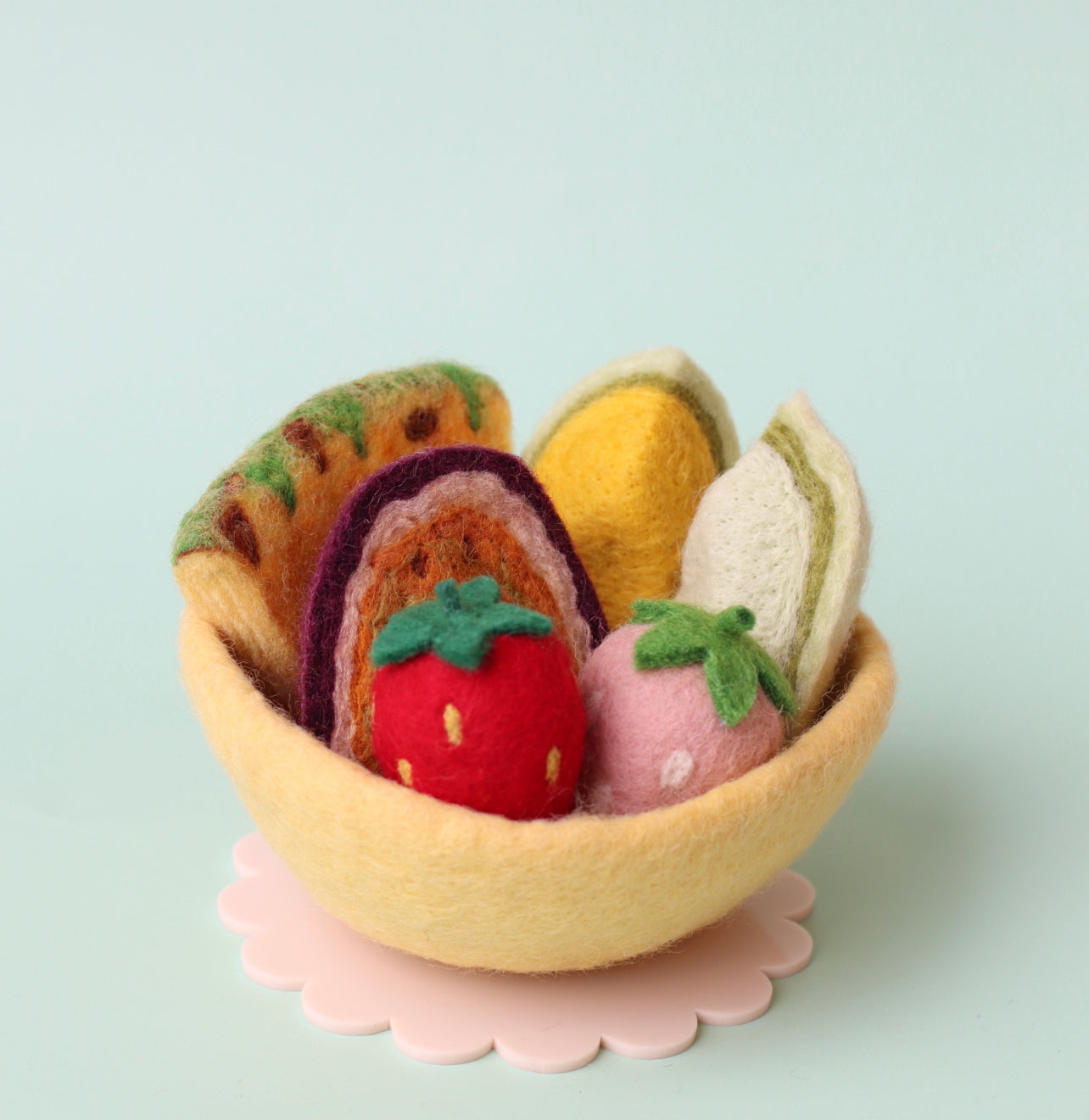 Fruit salad sets - choose your bowl colour