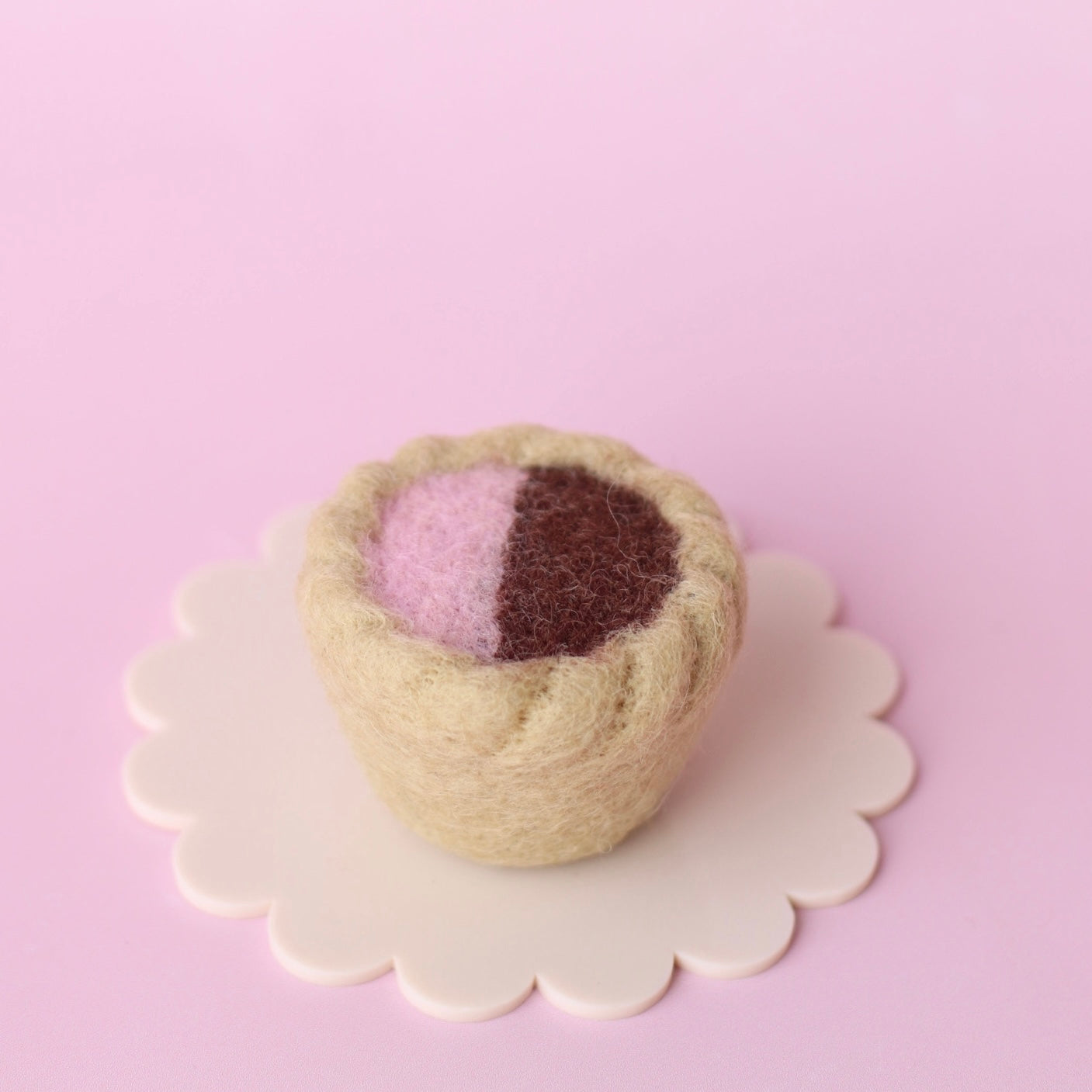 Individual Neenish tart