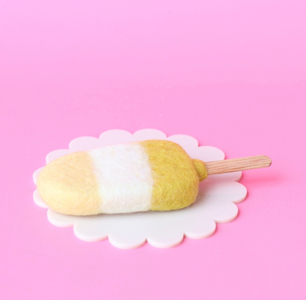Lemon ice popsicles