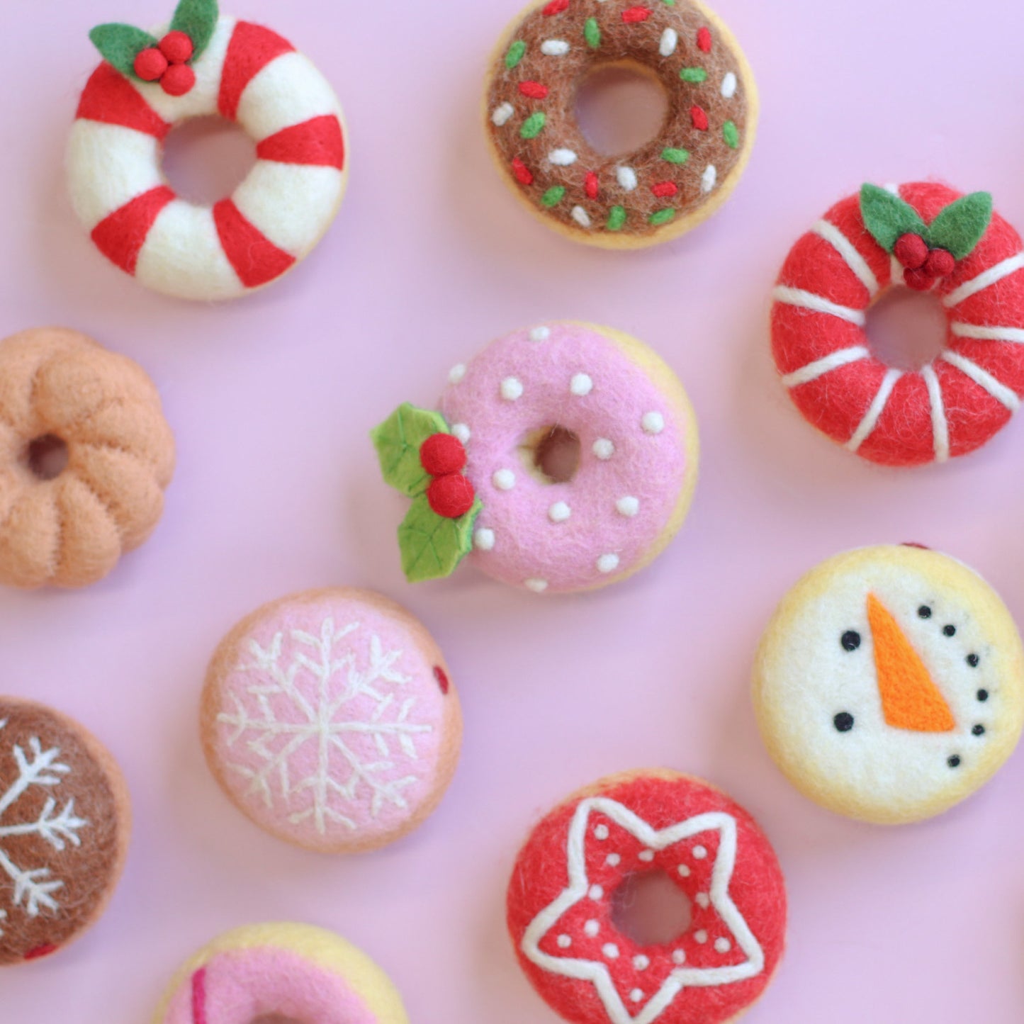 Christmas donuts