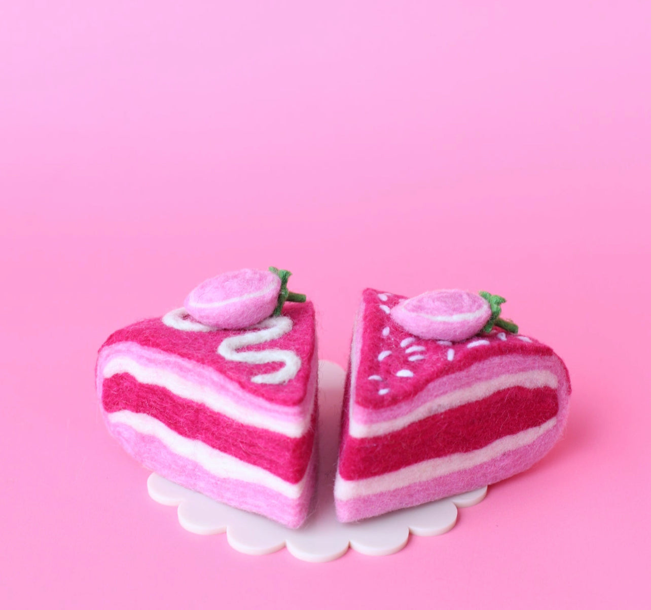 Strawberry Shortcake slice set - 2 slices