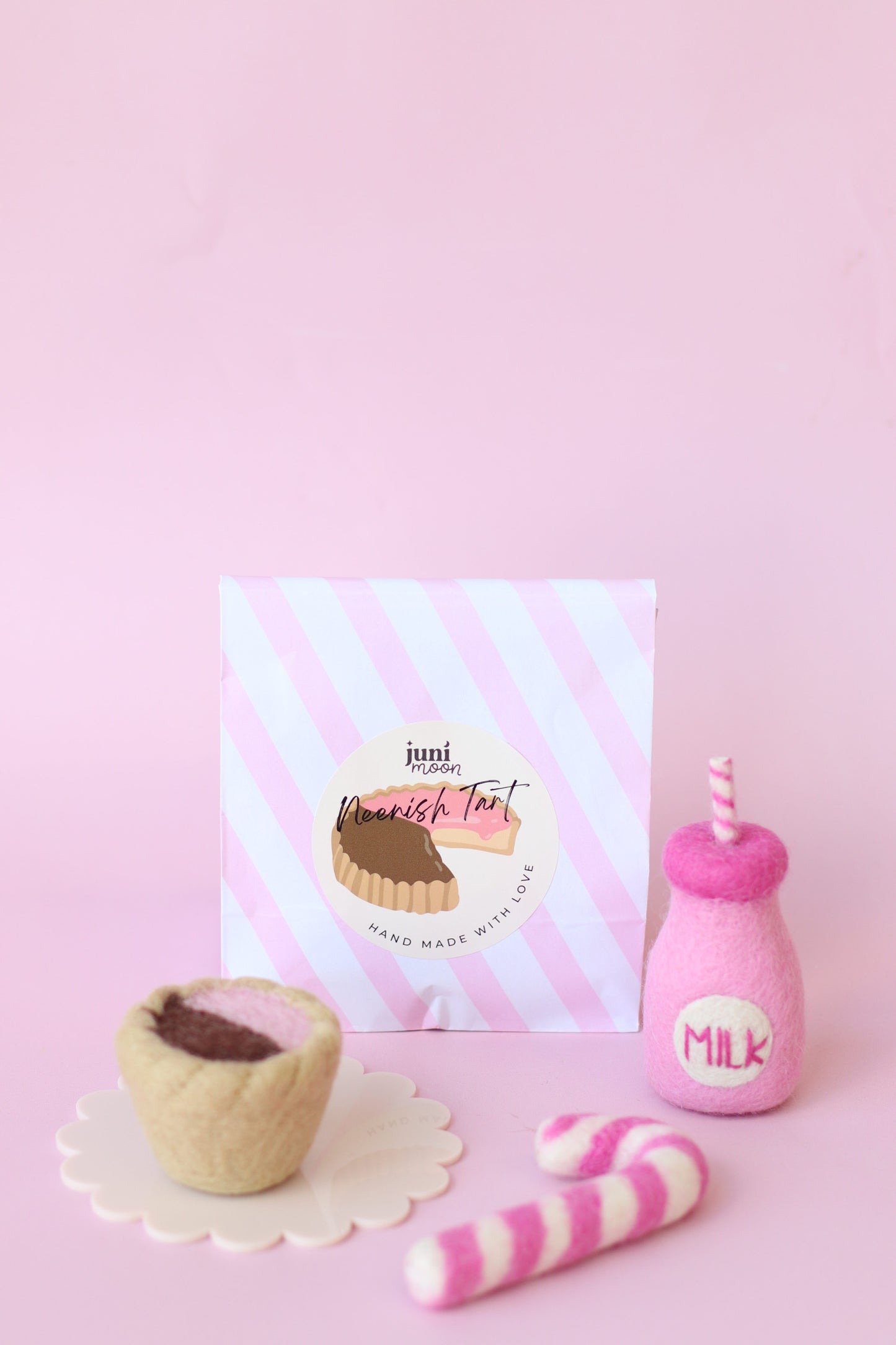 Individual Neenish tart