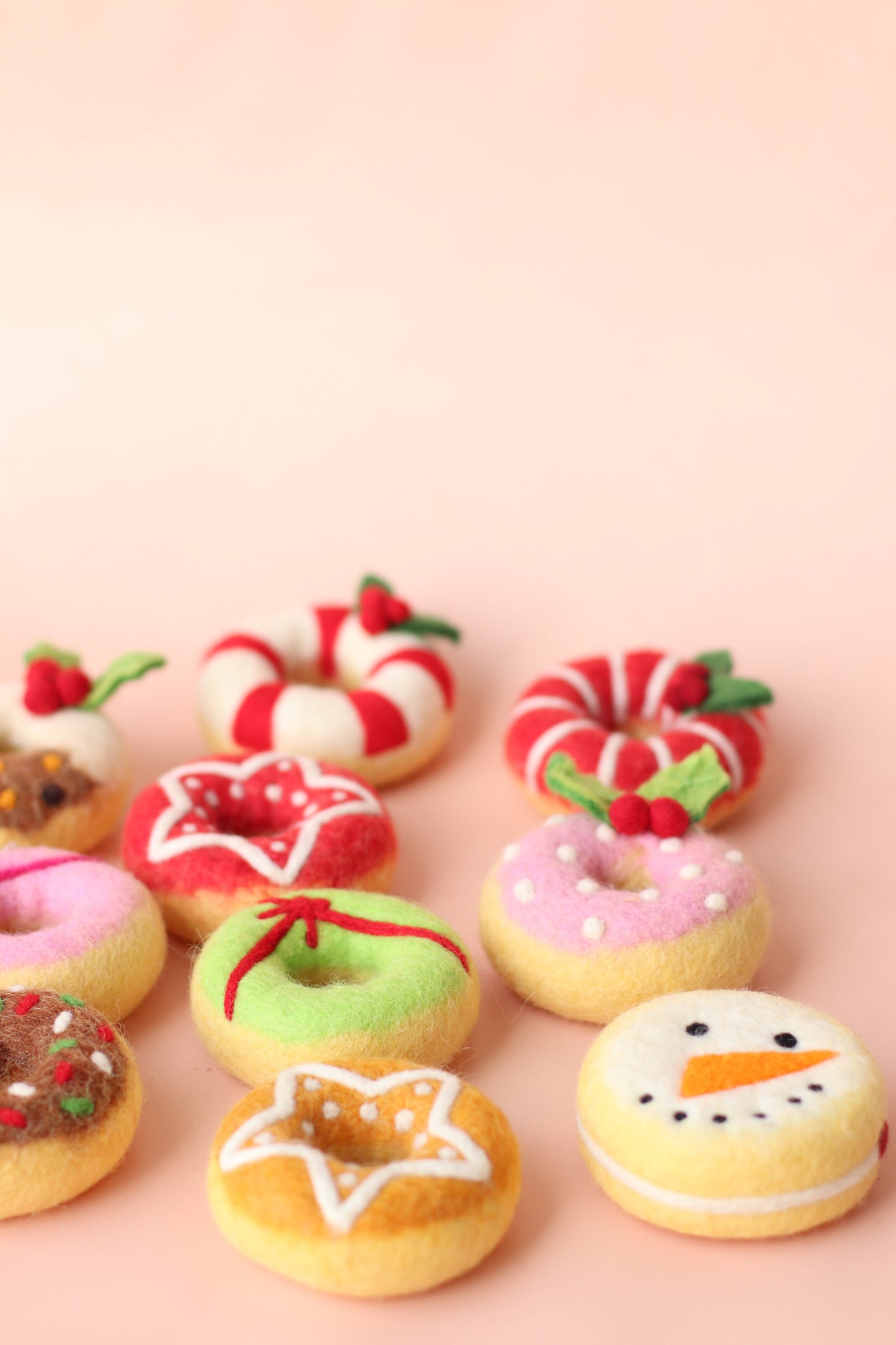Christmas donuts