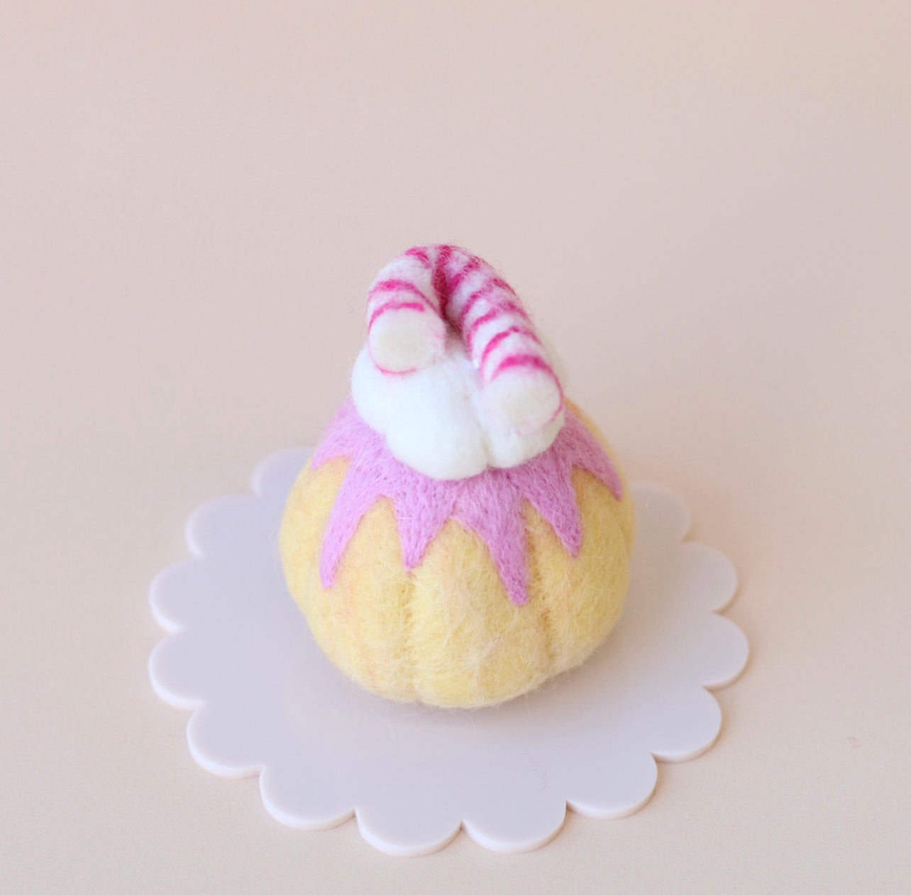 Candy cane sponge cakes - 3 options
