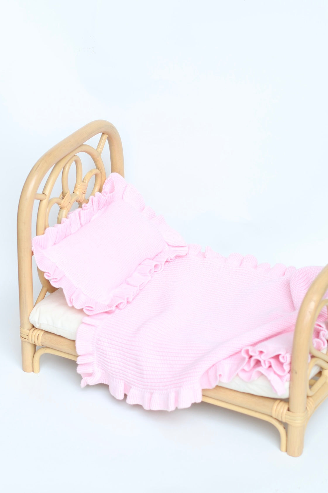 IN STOCK Pink Luxury dolls bedding set (blanket + Pillow) $35.43 ex gst