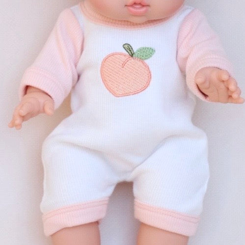 IN STOCK 🍑 Peaches & Cream Romper set (ex GST)