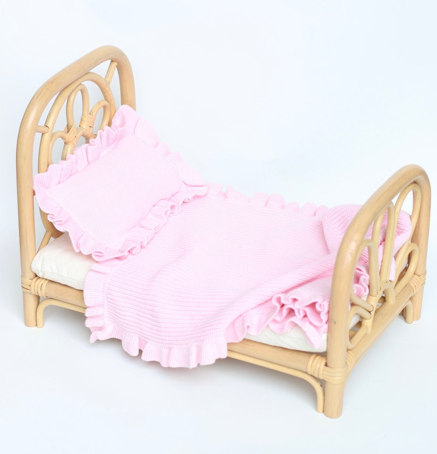 IN STOCK Pink Luxury dolls bedding set (blanket + Pillow) $35.43 ex gst