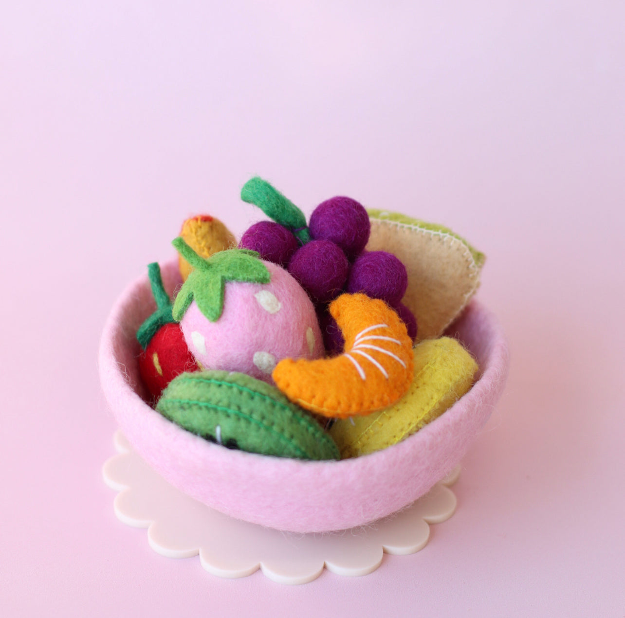 NEW! Tutti Fruity Fruit salad sets - choose your bowl colour - 9 pce set