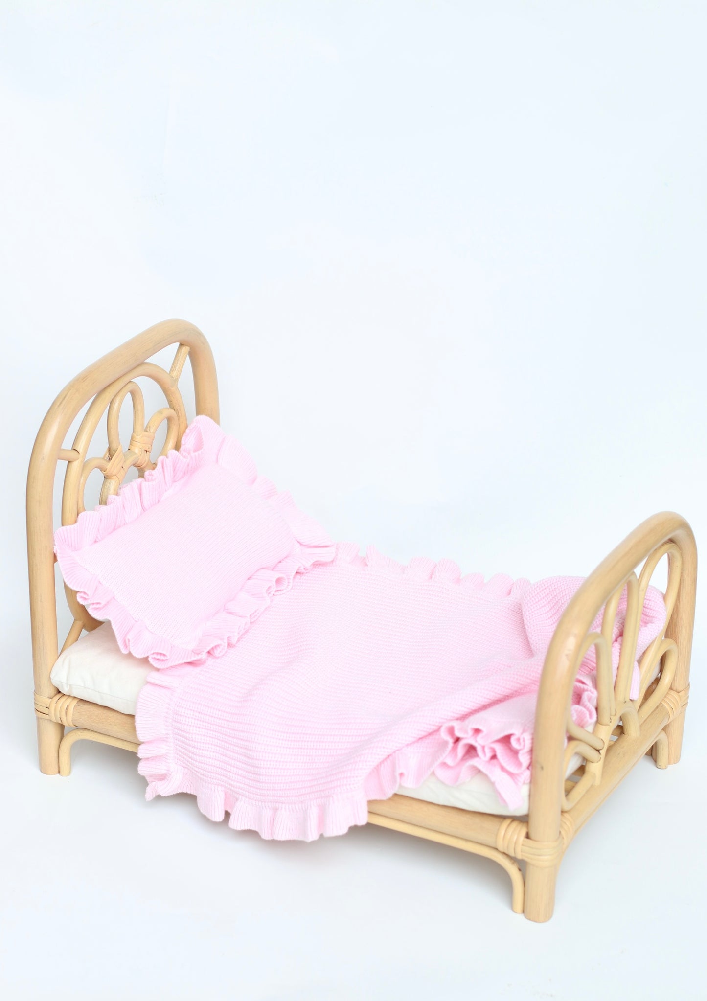 IN STOCK Pink Luxury dolls bedding set (blanket + Pillow) $35.43 ex gst