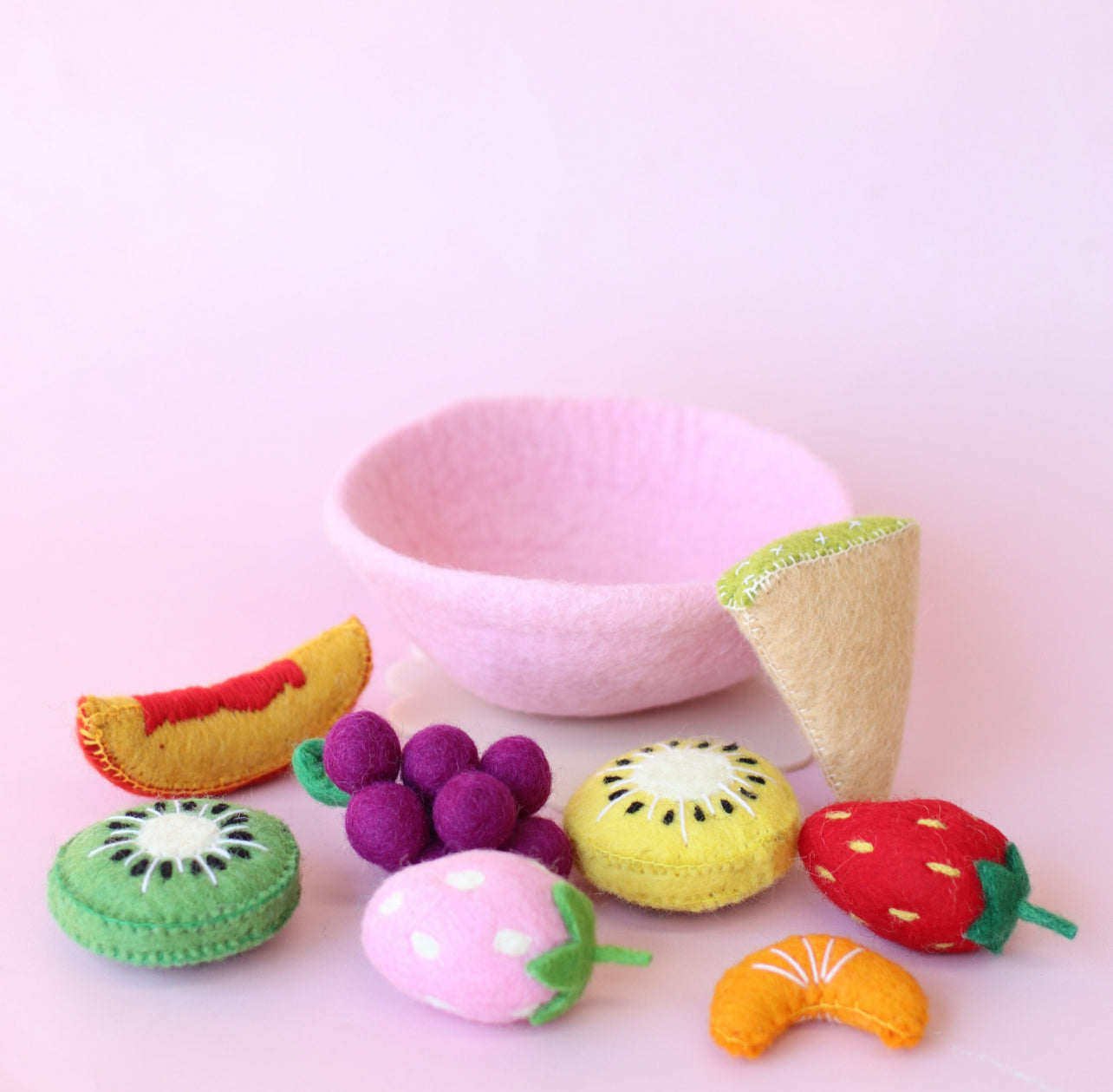 NEW! Tutti Fruity Fruit salad sets - choose your bowl colour - 9 pce set