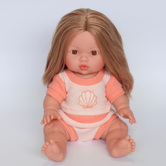 Shelly top + Bloomer shorts set ex GST 🐚