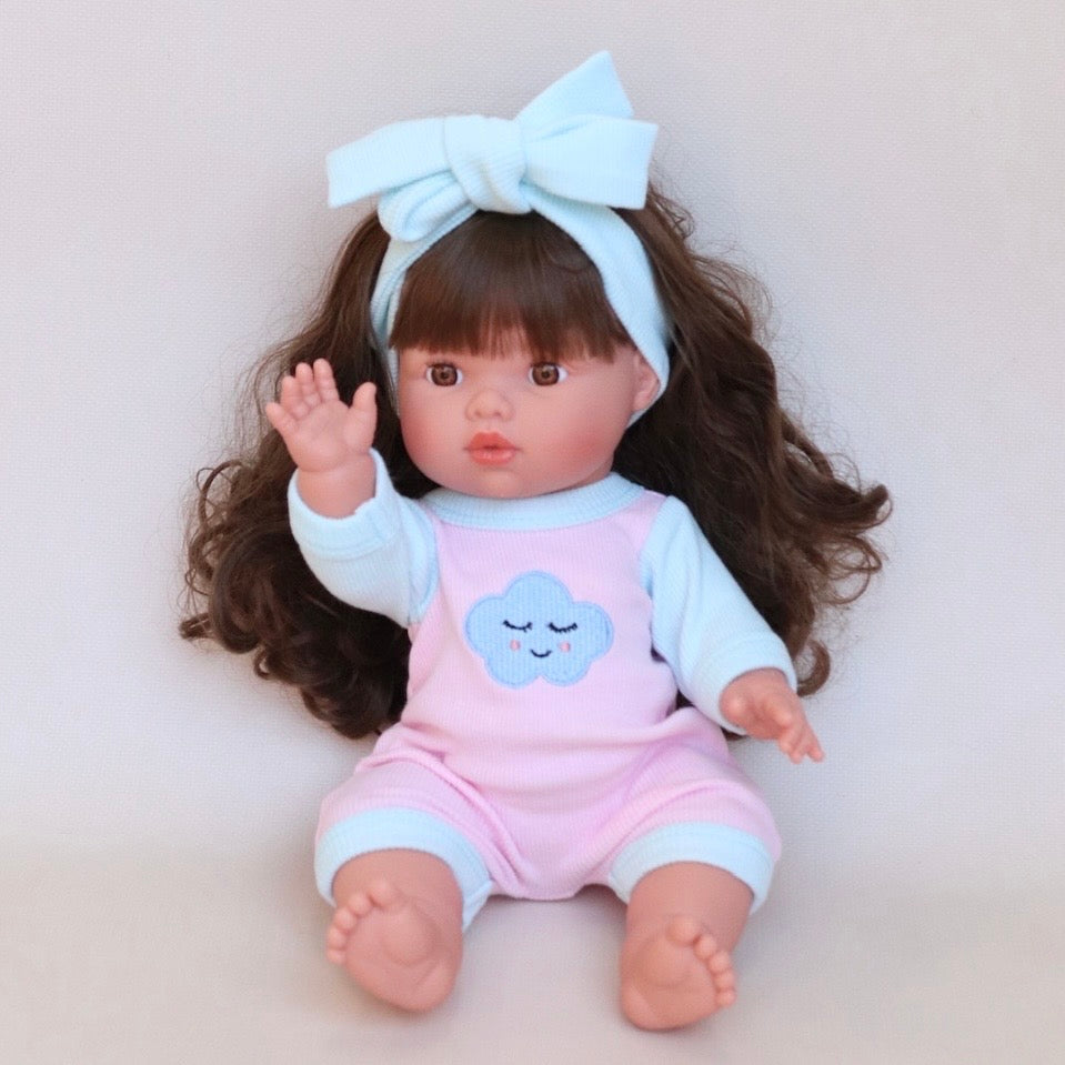 IN STOCK Sweet Dreams Cloud Romper + Bow ex GST