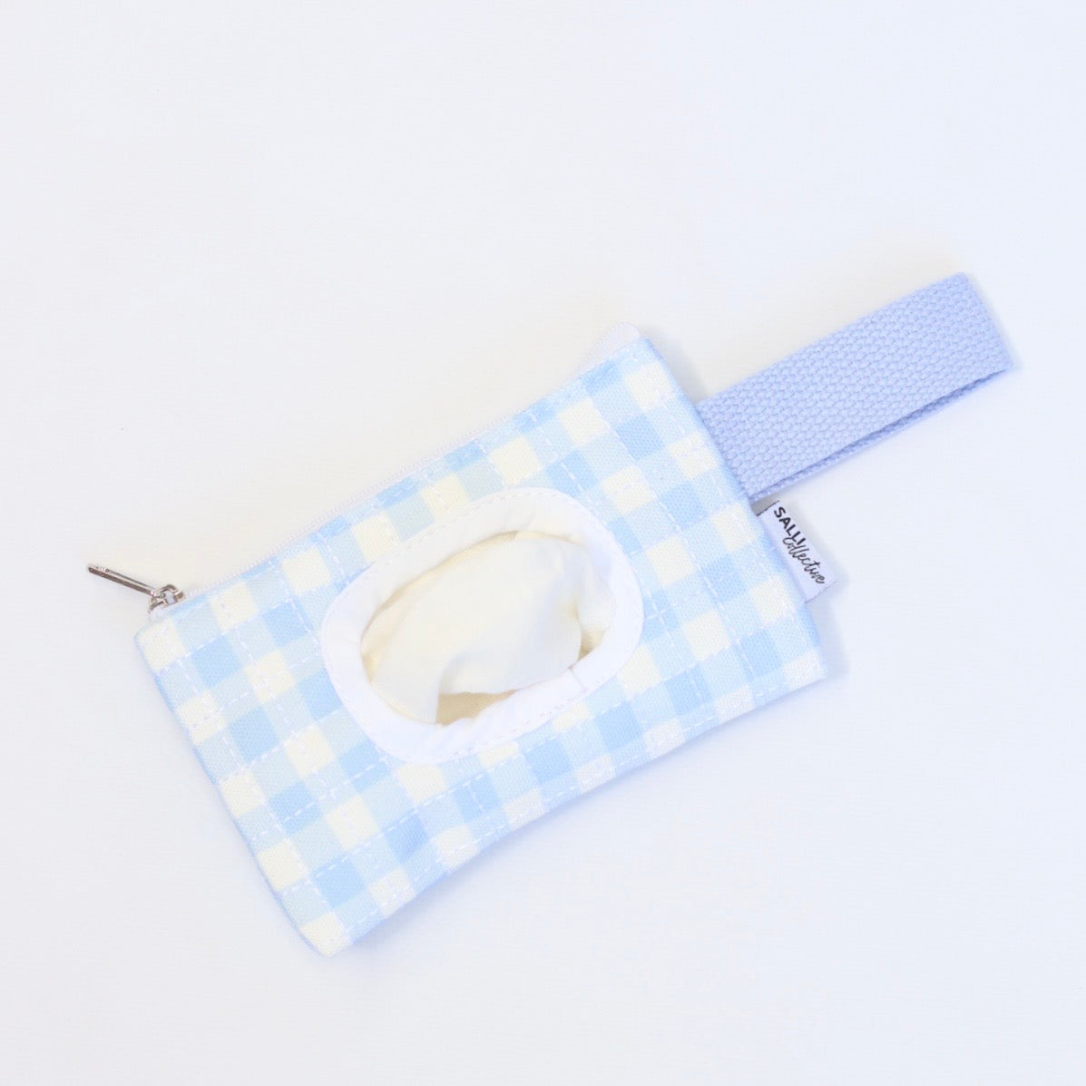 Coming soon Baby Doll play wipes - Purple Gingham