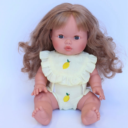 Lemon Bib + Diaper set ex GST 🍋