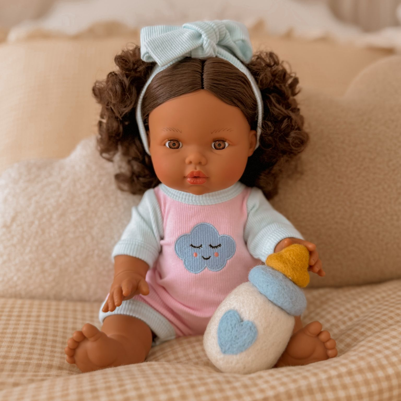IN STOCK Sweet Dreams Cloud Romper + Bow ex GST