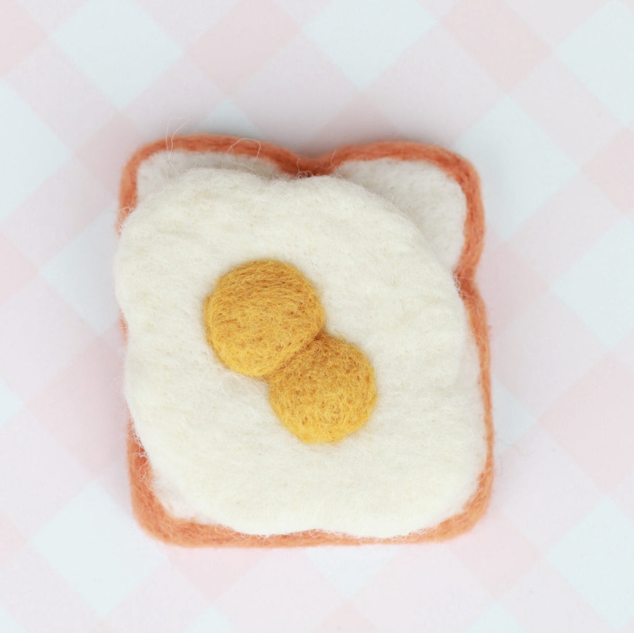 Lucky double yolk eggs on toast (egg removable)