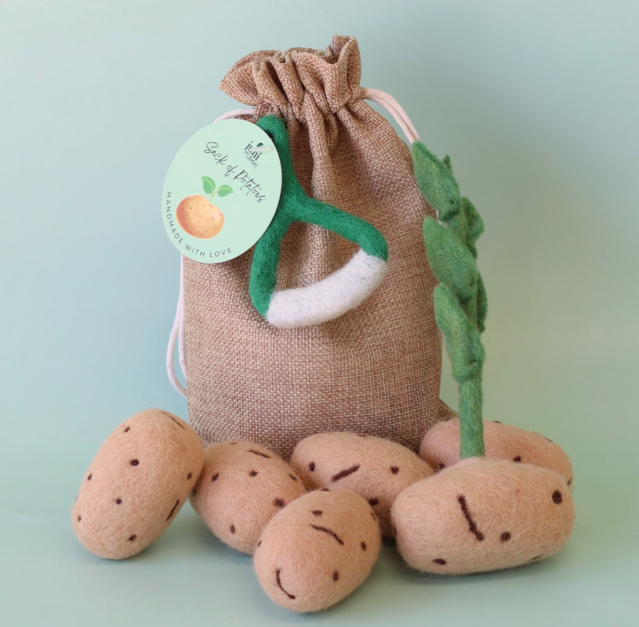 Sack of potatoes + peeler 7pce🥔