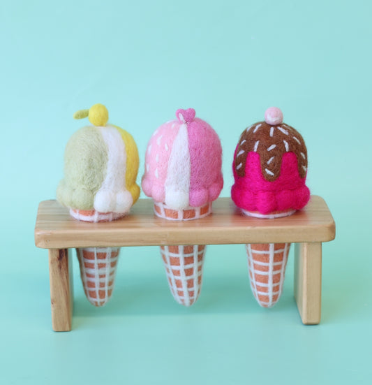 Felt Ice creams