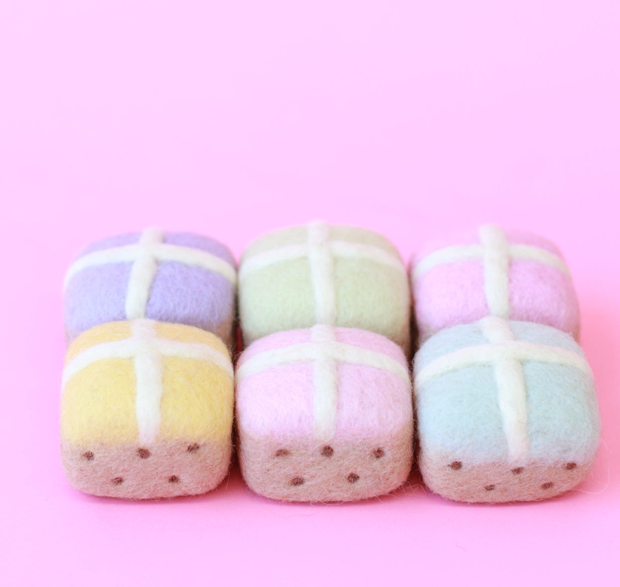 Mini Hot cross buns 6 pce set