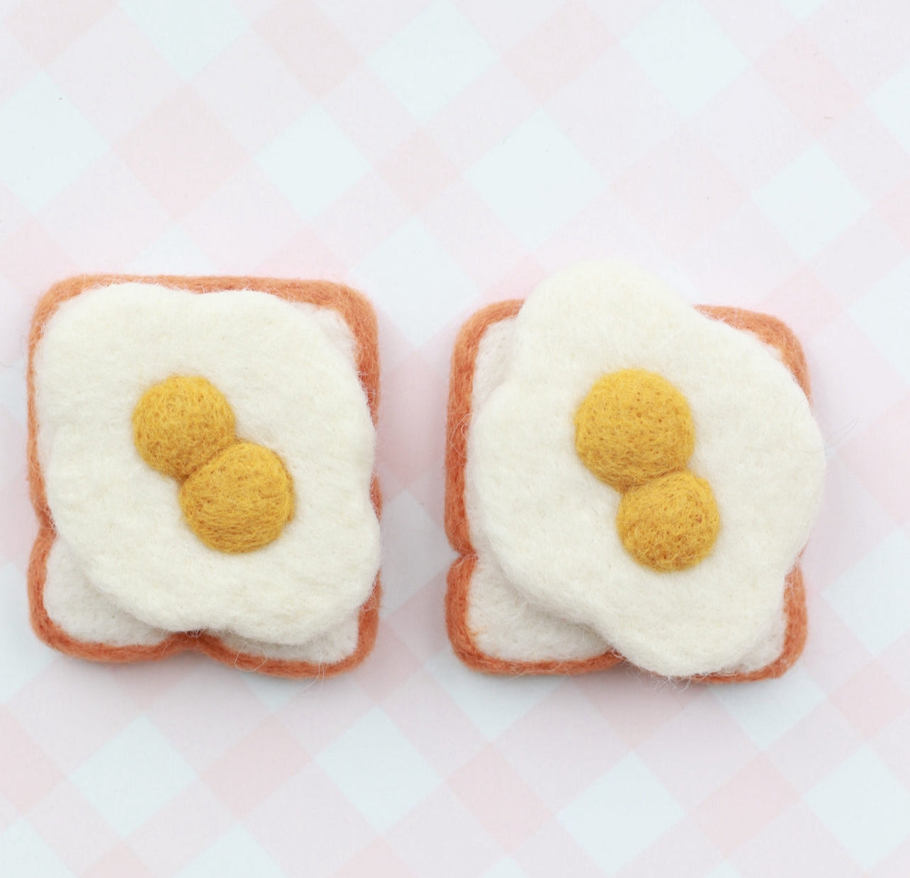 Lucky double yolk eggs on toast (egg removable)
