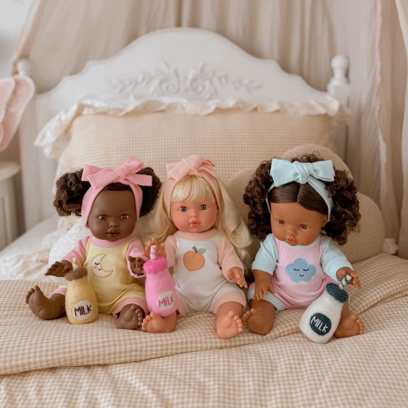 IN STOCK Sweet Dreams Cloud Romper + Bow ex GST