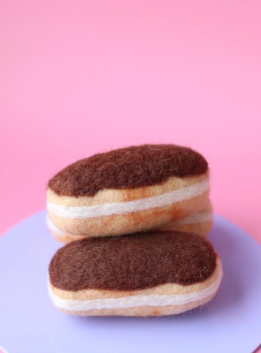 Felt Chocolate Eclairs - 2 pce
